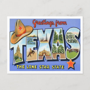 Texas Vintage Big Brev vykort