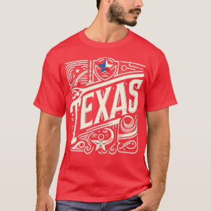 Texas Vintage Design T Shirt