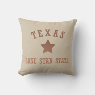 Texas vintage för ensamstjärna kudde