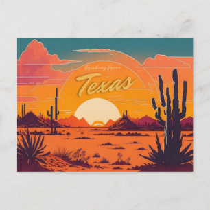 Texas Vykort