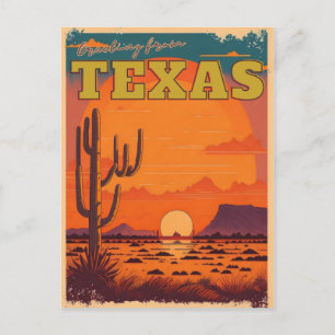 Texas Vykort