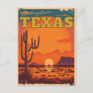 Texas Vykort