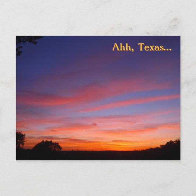 Texas.. Vykort (Framsida)