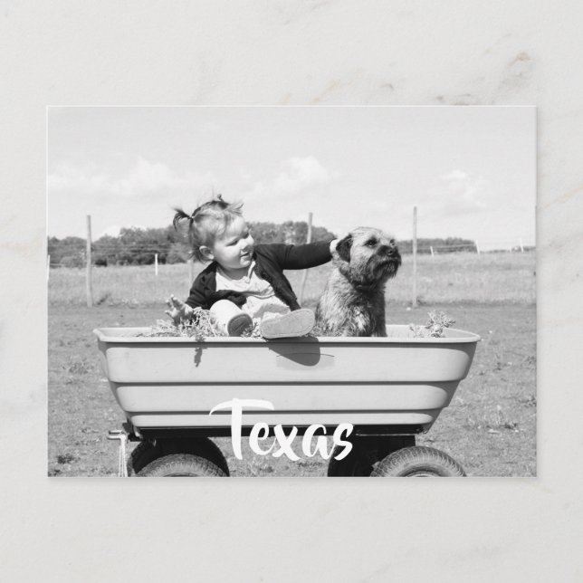 Texas-vykort för pride vykort (Framsida)