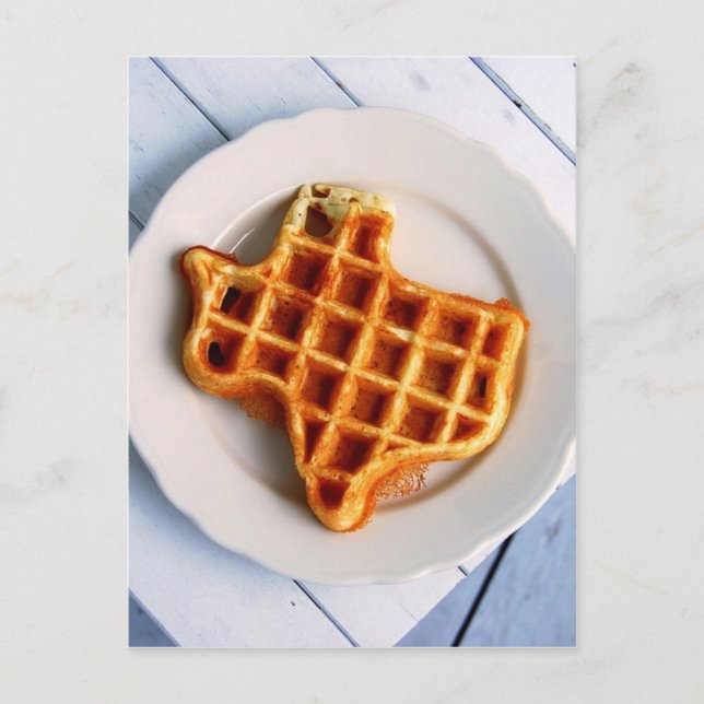 Texas Waffle Vykort (Framsida)