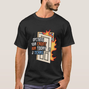 Texas Weather, sommarvärmedesign för stolt textili T Shirt