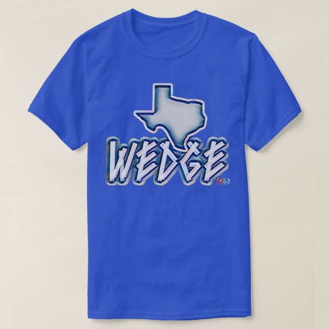 Texas Wedge Hipster Golf T Shirt (Design framsida)
