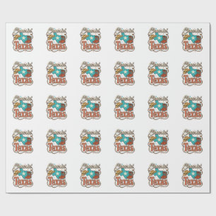 Texas Western Vintage Cowgirl Grafisk T-Shirt Desi Presentpapper