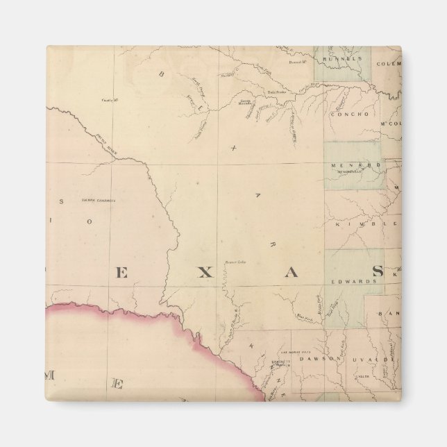 Texas, Westerna portionen Magnet (Framsidan)