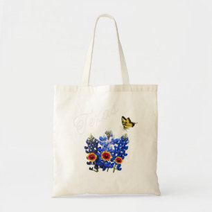 Texas WildblomButterfly Home State Bluebonnet G Tygkasse