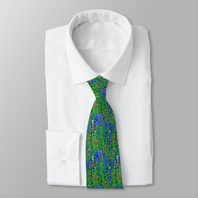 Texas Wildblommor Neck Tie Slips (Bunden)