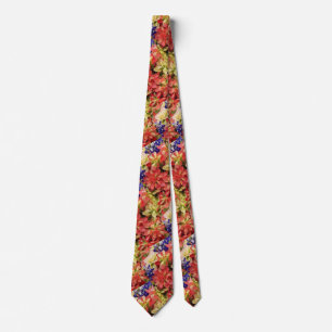 Texas Wildblommor Neck Tie Slips