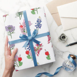 Texas Wildblommor Presentpapper
