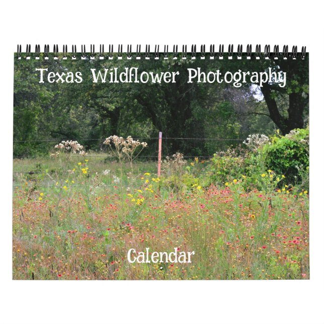 Texas Wildblomskalender Kalender (Omslag)