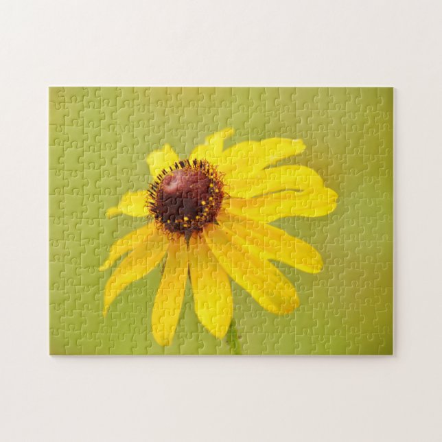 Texas Wildblomskoneflower Art Sunshine Puzzle Pussel (Horisontell)