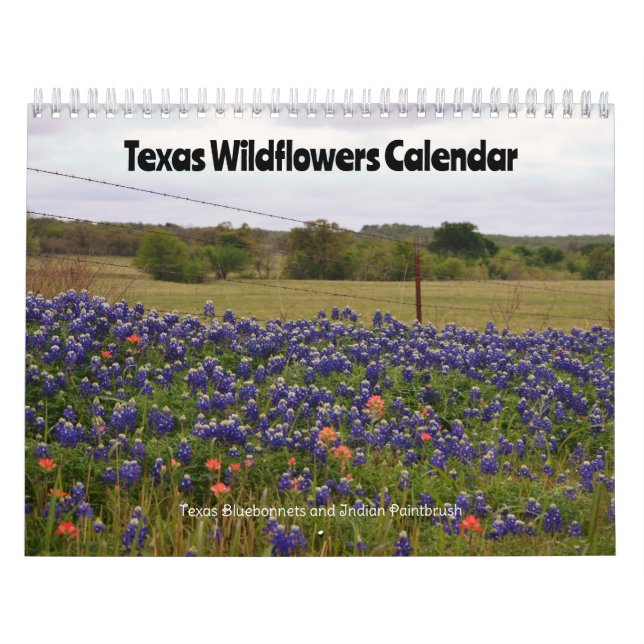 Texas Wildflowers Kalender (Omslag)