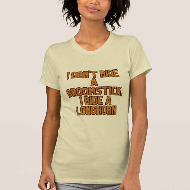 Texas Witchy Humor T Shirt (Framsida)