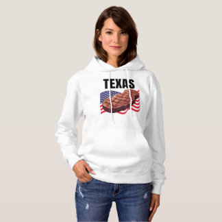 Texas Women's Hooded Sweatshirt T Shirt