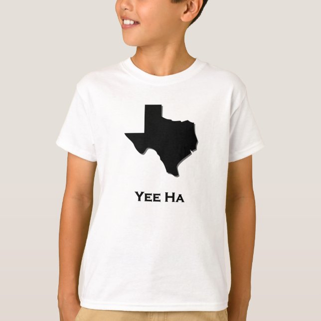Texas Yee Ha Tee Shirt (Framsida)