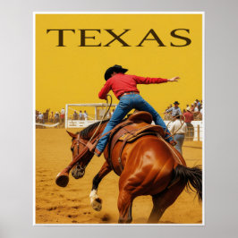 Texasaffisch Poster