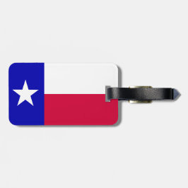 Texasflagga Bagagebricka