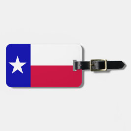 Texasflagga Bagagebricka