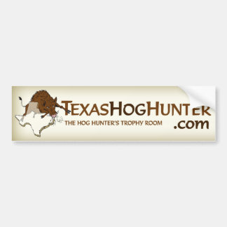 TexasHogHunter.com bildekal