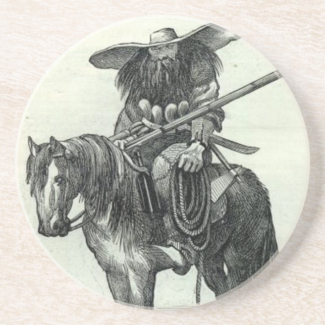 Texaspoliskustfartyg Underlägg Sandsten (Framsidan)