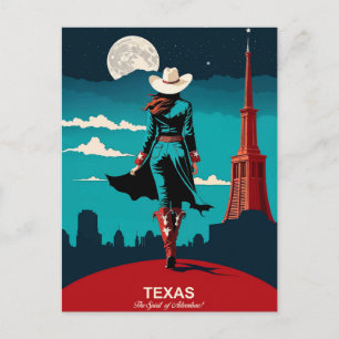 Texasresor: Äventyrsandan Vykort