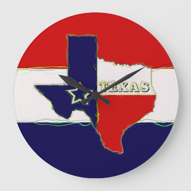 TEXASSTAT STOR KLOCKA (Framsida)