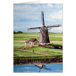 Texel Island, Nederländerna Hälsningskort