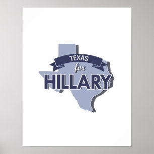 TEXER FÖR HILLARY -.png Poster