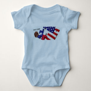 TeXit Coin Baby Blå T Shirt