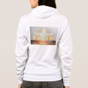 TeXit Coin Canvas Zipper Hoodie T Shirt