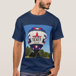 TeXit Coin Scan to Mine Balloon T Shirt