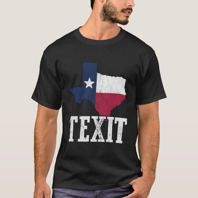 Texit Texas Secede Texan Pride Texas Pride Texit T Shirt (Framsida)