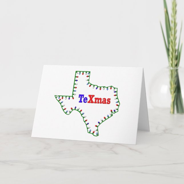 TeXmas Ljus Helgkort (Framsida)