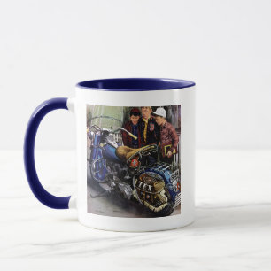 Texs motorcykel mugg