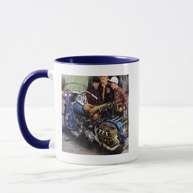Texs motorcykel mugg (Vänster)