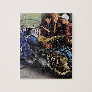 Texs motorcykel pussel