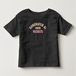 Text art T-Shirt med enkel och ren design