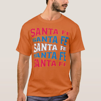 TEXT ART USA SANTA FE T SHIRT