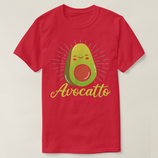 TEXT Avocado  T Shirt (Design framsida)