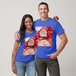 Text Bild Bröllop Kläder Par Topp - T-shirts