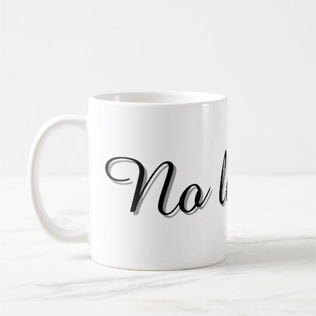Text Design Mug Kaffemugg (Vänster)