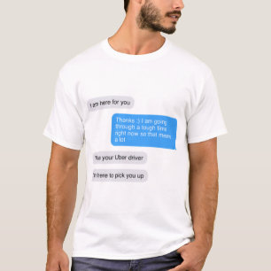 Text för användardrivrutin t shirt