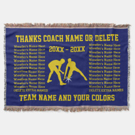 Text för brottarenamn 5 boxas mysfilt