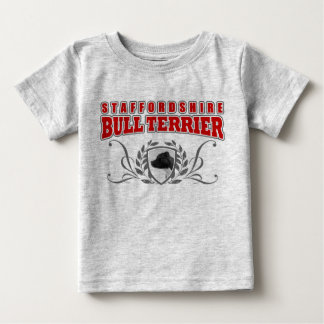 Text för COA för Staffordshire tjurTerrier röd Tee Shirt