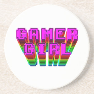 Text för gamer Girl Underlägg