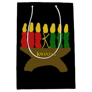 Text för gult för Kwanzaa konstdesign
